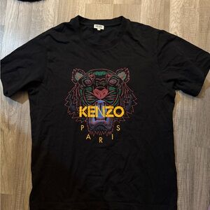 Kenzo Black Crew Neck Tee